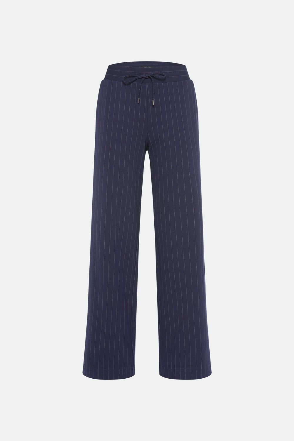 Coastal Look Ink Blue Striped Wide-Leg Trousers | 14002561, Size: 10