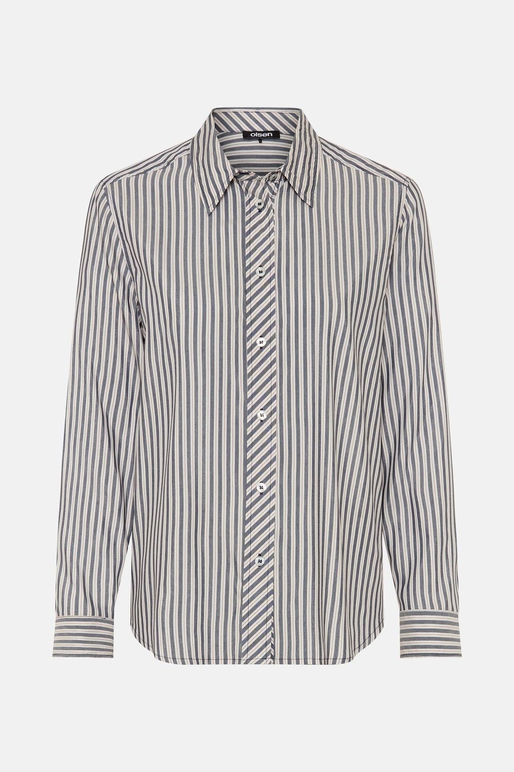 Coastal Look Ink Blue Striped Blouse | 12002189, Size: 10