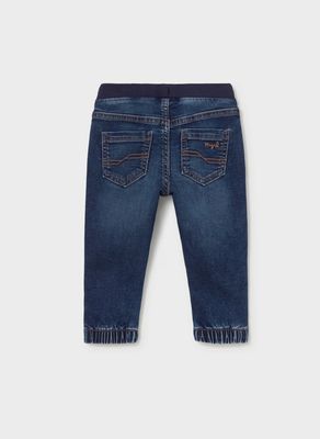 Baby Boys Dark Denim Joggers | 2543