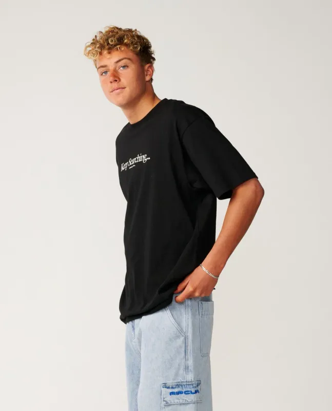 Search Series VC Credo Loose Tee - Black