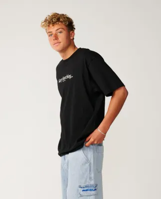 Search Series VC Credo Loose Tee - Black
