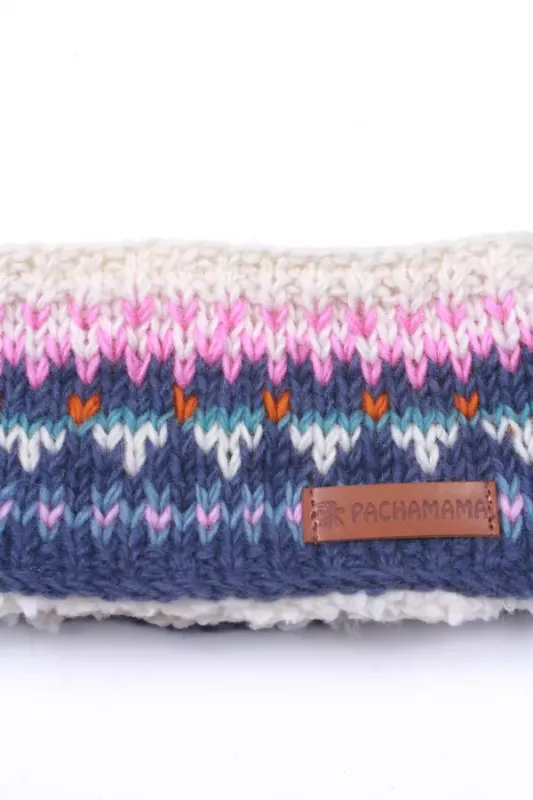 Alaska Headband Cream Denim