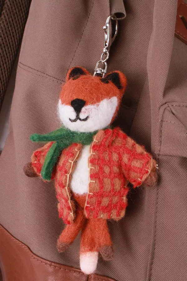Mr Fox Bag Charm