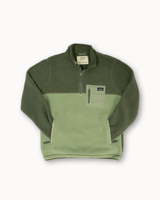 Polar Fleece Half Zip - Sage