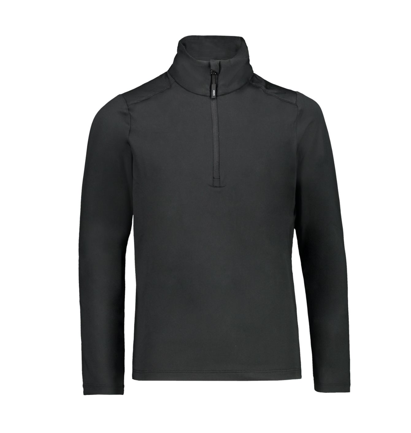Boy's Plain Softech HZ Turtleneck 30L1114 | Black, Size: 98