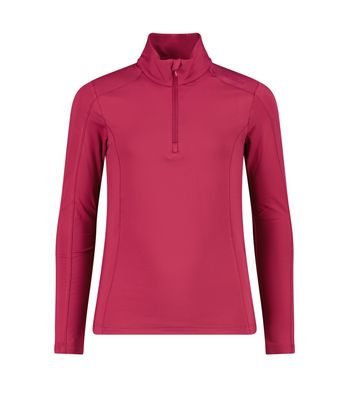 Girl's Plain Softech HZ Turtleneck 30L1135 | Amaranto