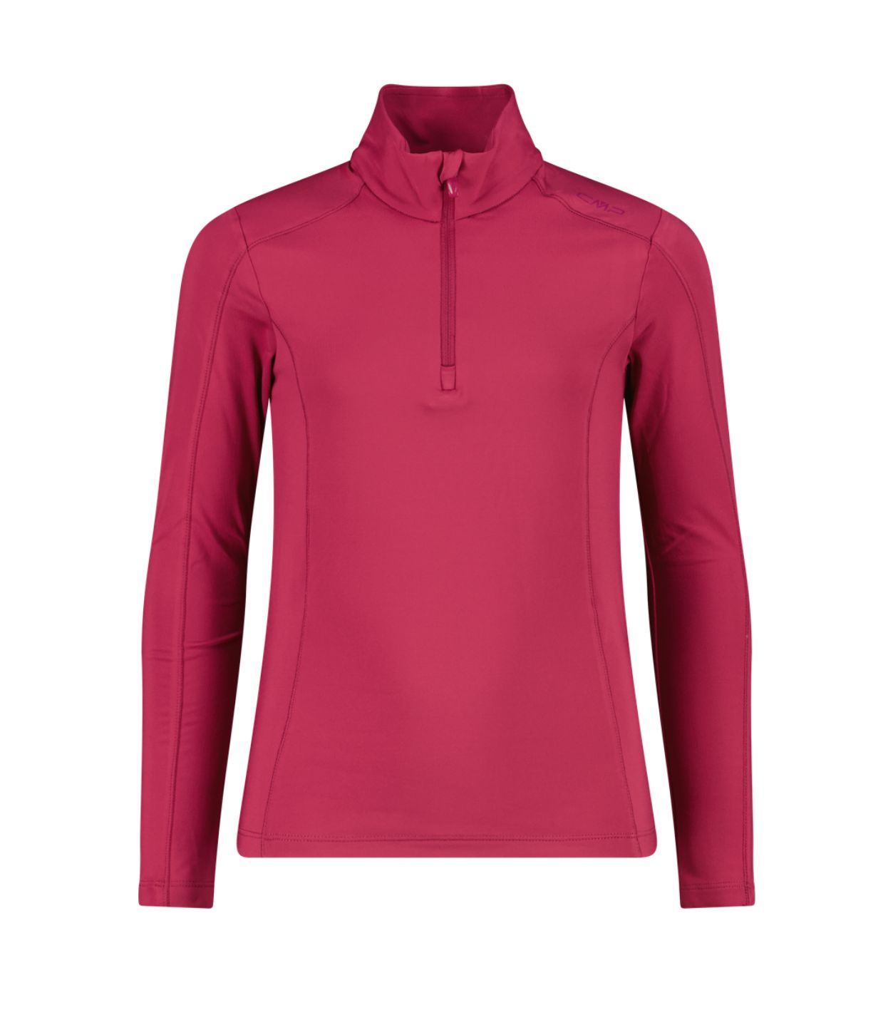 Girl's Plain Softech HZ Turtleneck 30L1135 | Amaranto, Size: 98