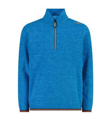 Boys Melange Mid-layer HZ Turtle Neck 34G4894 | Light Blue