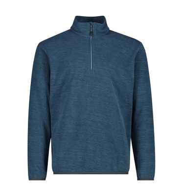 Men's Melange Half Zip Arctic Fleece 34G4897 | Avio Mel