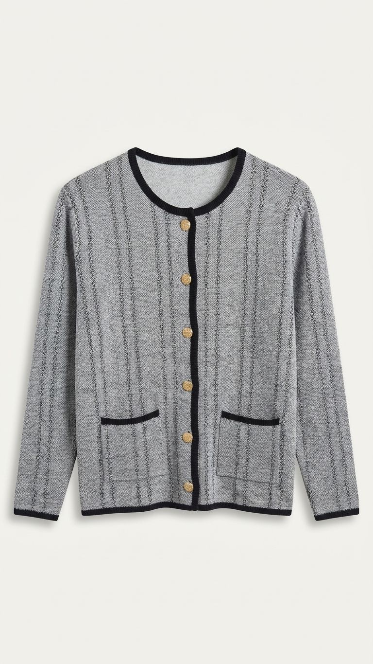 Navy Jacket with Gold Buttons DM194, Size: 10