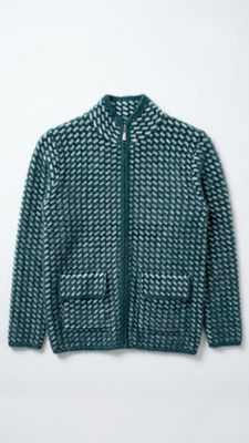Pine Zipped Jacket with Pocket Flaps DM193