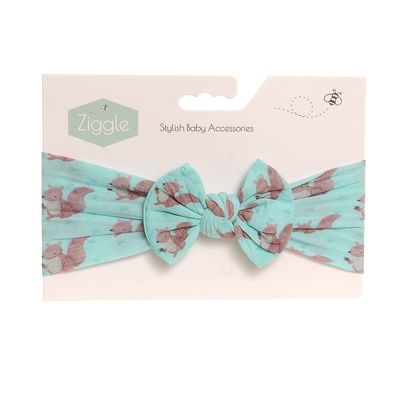 Squirrel Top Bow Turban Headband