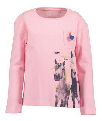 Girl's "Best Friends Forever" Pink Long Sleeve Top 750800
