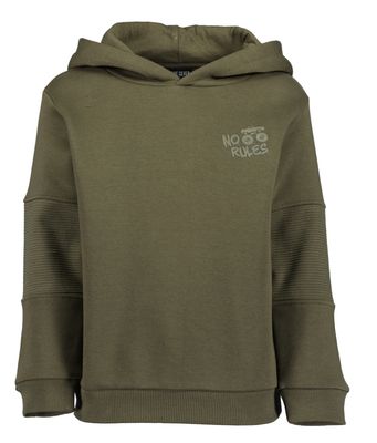 Boy's Olive "No Rules" Hoodie 864804