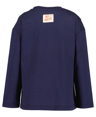 Boy's Navy Monster Truck Long Sleeve Top 850818