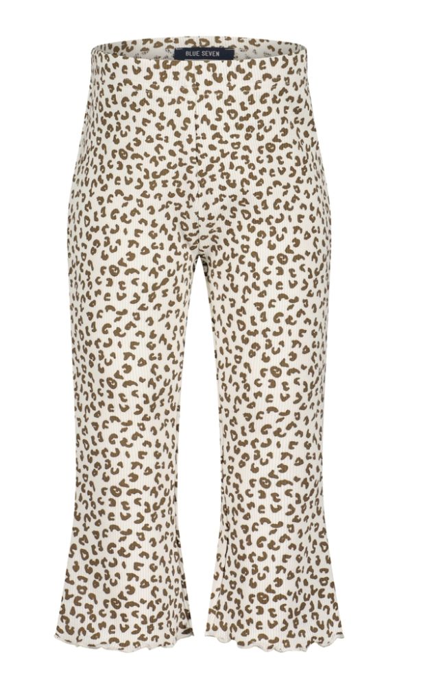 Girl's Offwhite Animal Print Leggings 965121, Size: 6-9M
