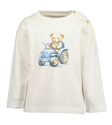 Boy's Offwhite Tractor Long Sleeve Top 977678