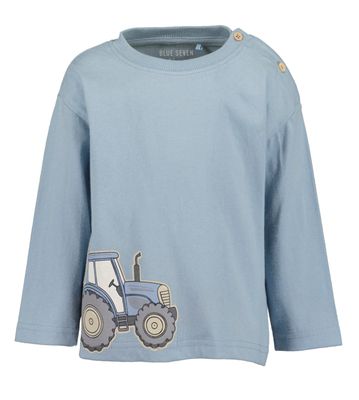 Boy's Blue Tractor Long Sleeve Top 977678