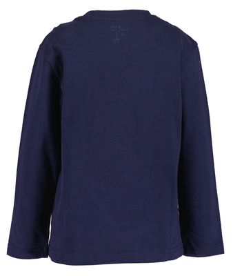 Boy's Navy Trucks Long Sleeve Top 850807