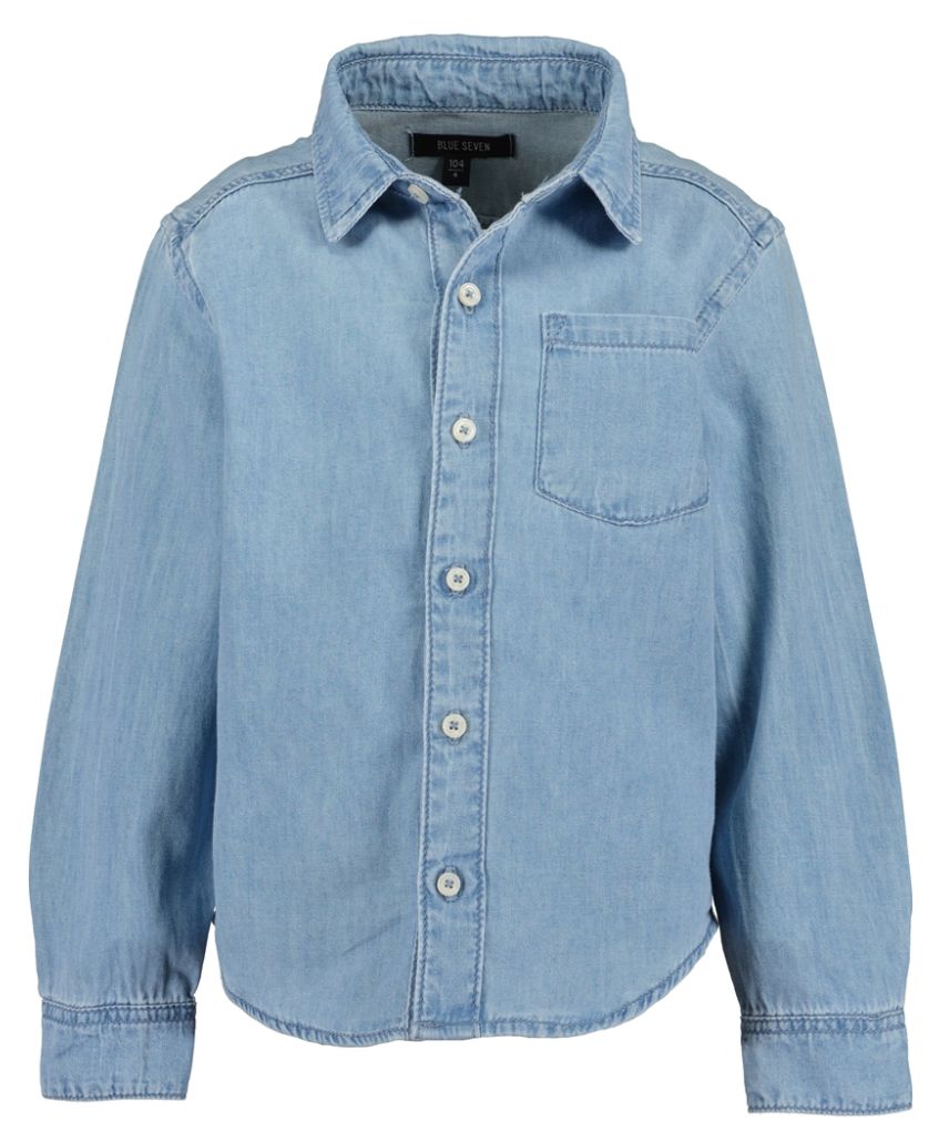 Boy's Long Sleeve Denim Shirt 880055, Size: 3Y
