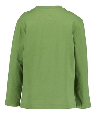 Boy's Green Trucks Long Sleeve Top 850807