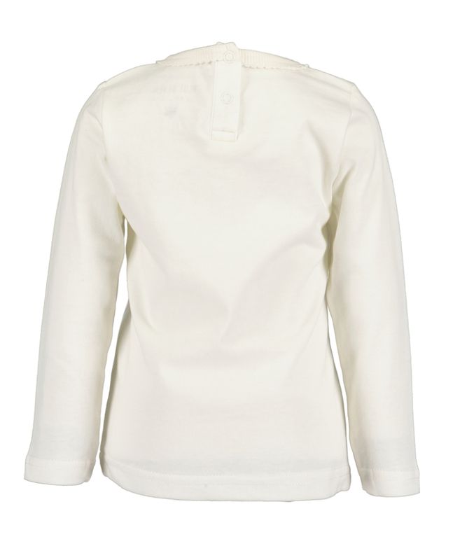 Girl's Offwhite Kitty Long Sleeve Top 950649