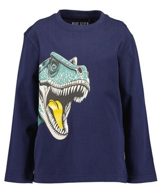 Boy's Navy Dino Long Sleeve Top 850802