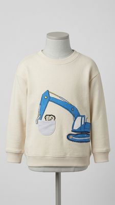Boy's Pebble Vehicles Sweatshirt 864795