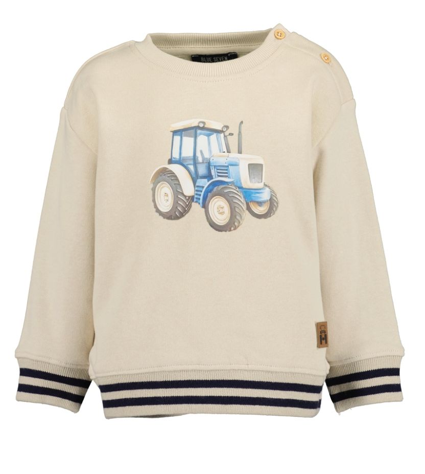 Boy's Pebble Tractor Sweatshirt 984156, Size: 6-9M