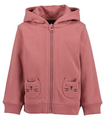 Girl's Wine Cats Zipped Hoodie 957110