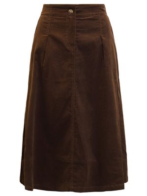 Brandtex Skirt | Chocolate Brown | 50011