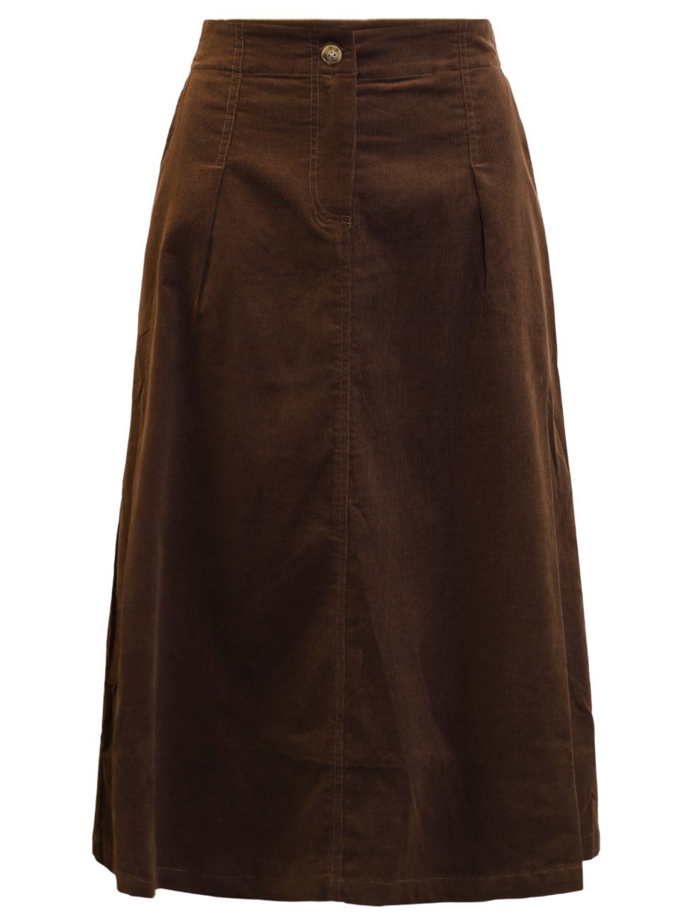 Brandtex Skirt | Chocolate Brown | 50011, Size: 10
