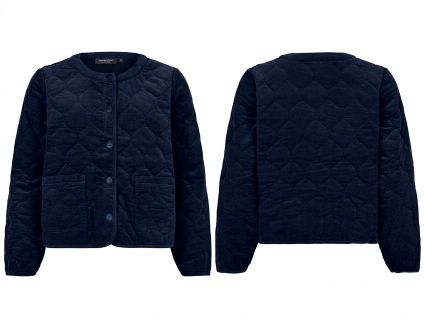 Signature Cord Jacket | Navy | 70006, Size: S