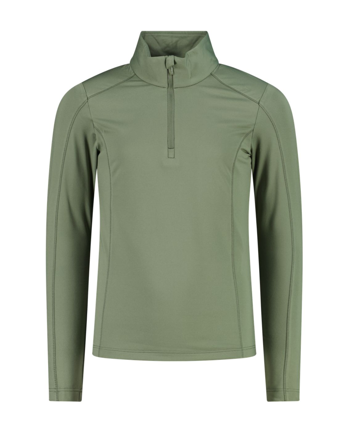 Girl's Plain Softech HZ Turtleneck 30L1135 | Green Tea, Size: 98
