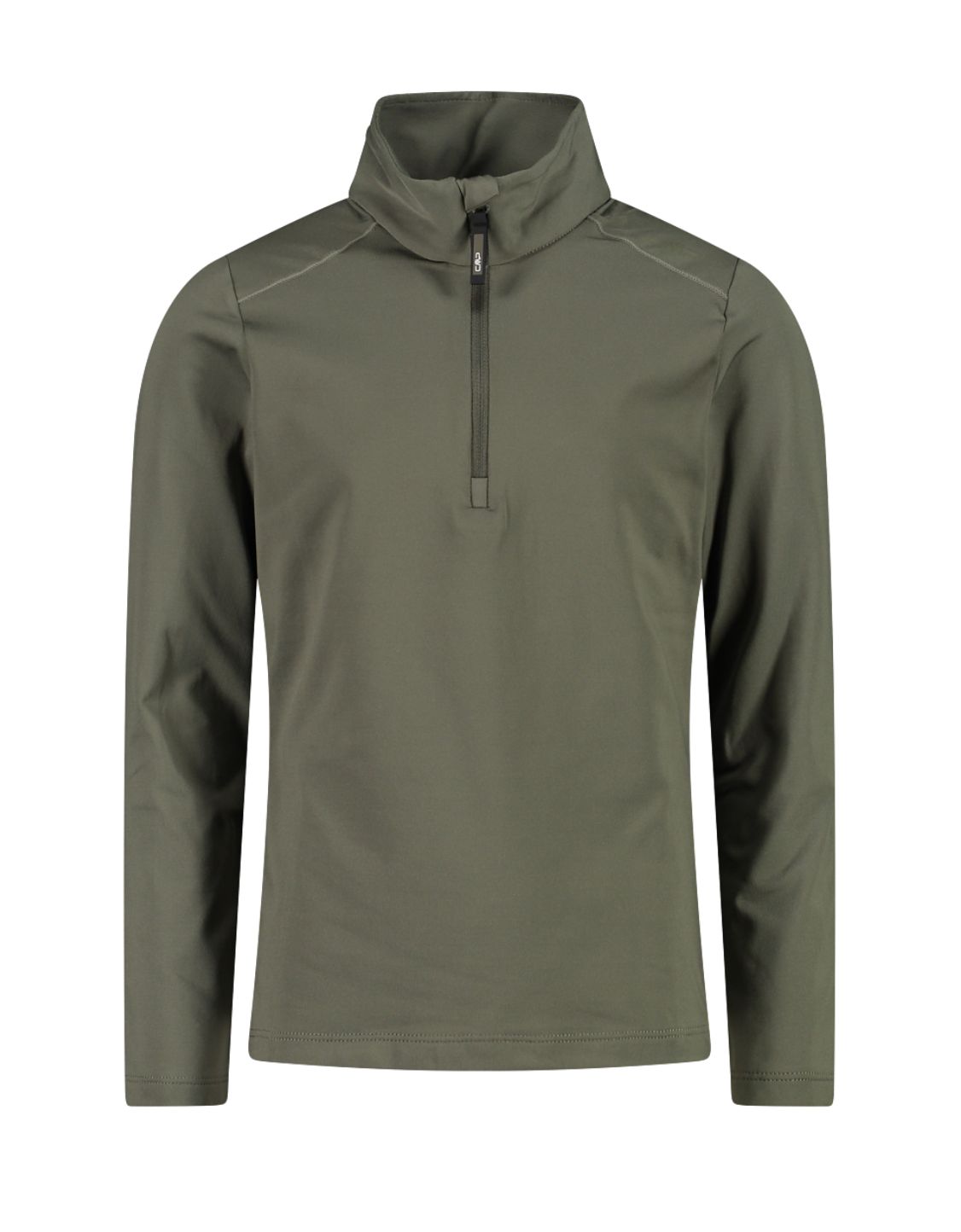 Boy's Plain Softech HZ Turtleneck 30L1114 | Olive, Size: 98
