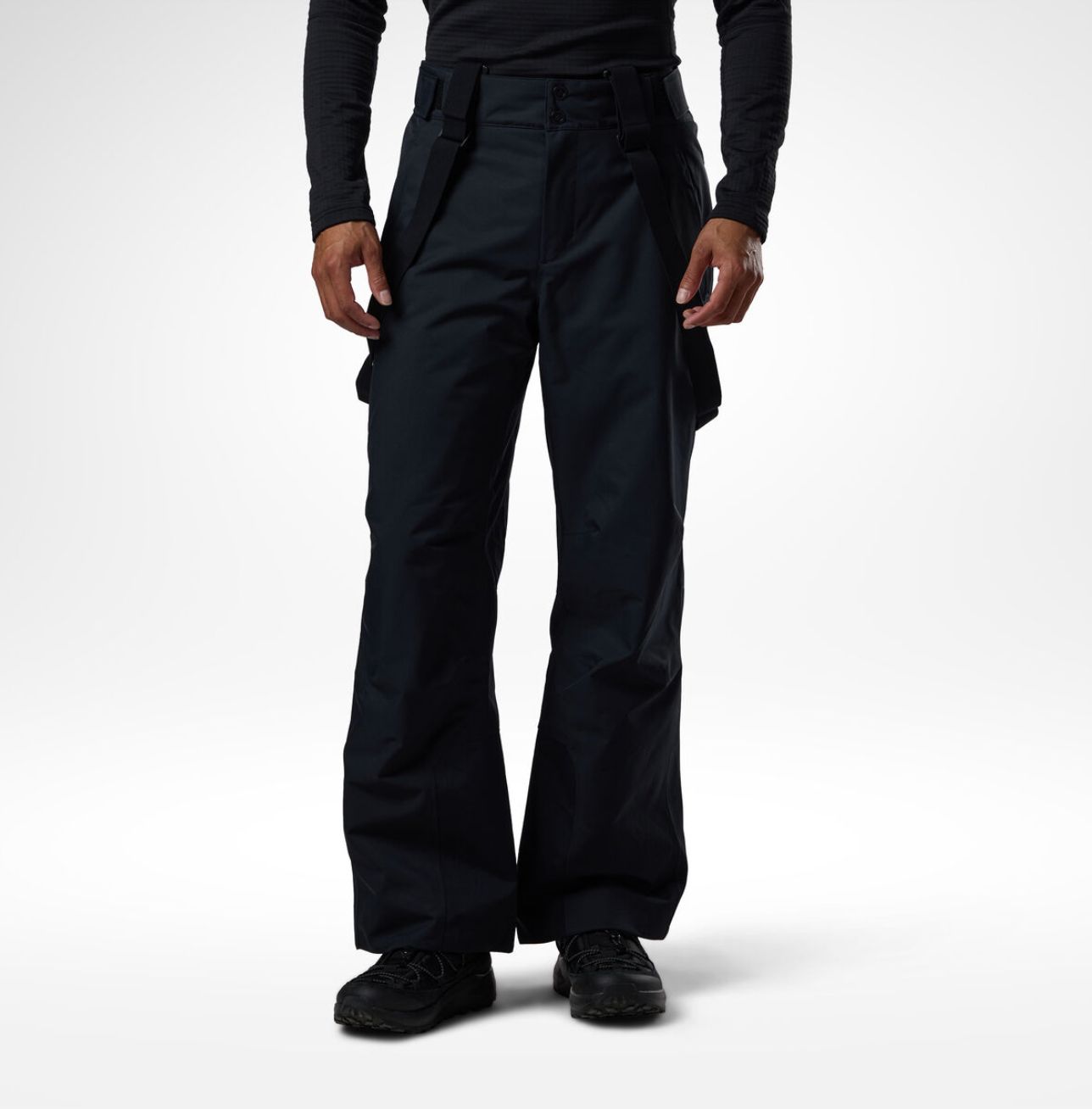 Men's Insulated Ski Pants 30" Inseam | Black, Size: M, Style: RLOMP25200