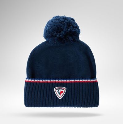 Snowblaze Pompom Beanie | Dark Navy