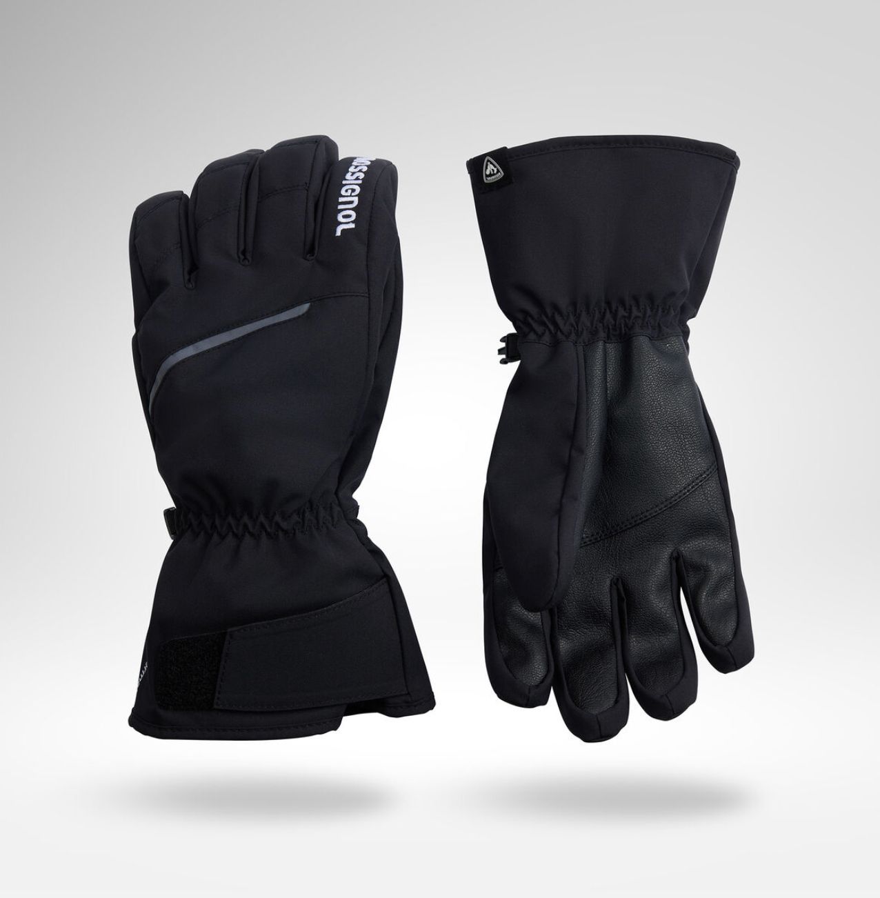 Men's Perf Ski Gloves R-Shell Thermal | Black, Size: S, Style: RLPMG01200