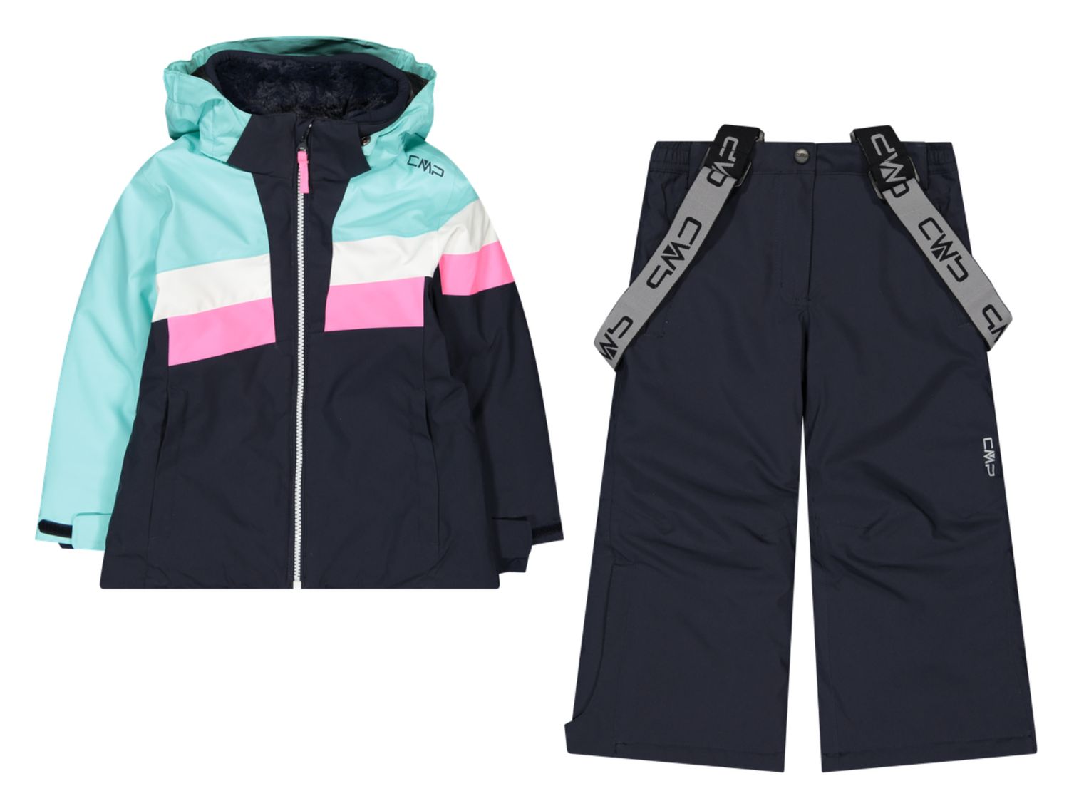 Girl's Twill Ski Set | Aquarius 34W4815, Size: 116