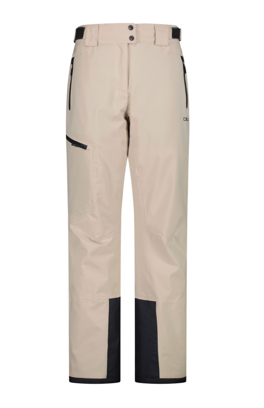 Women's Stretch Loose Fit Ski Trousers 34W3946 | Kaki, Size: 2XS