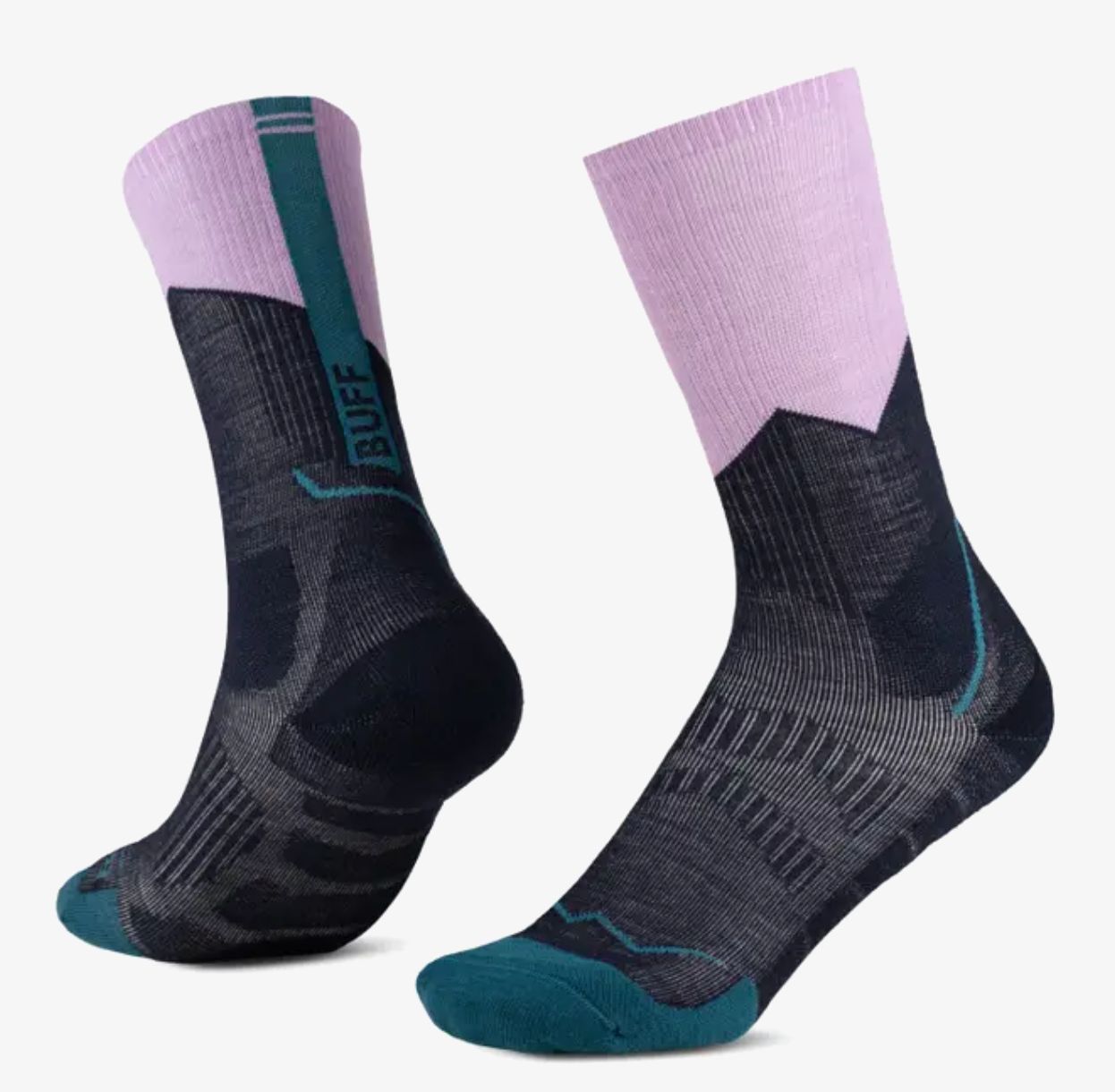 MW Merino Wool Crew Socks 138870 | Orchid, Size: S