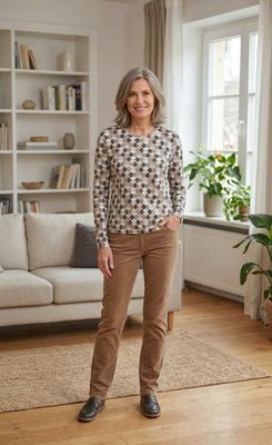 Mountain Resort Hazelnut Corduroy Trousers | 14002452