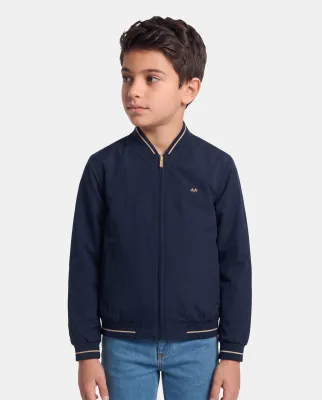Boy's Navy|Camel Reversible Jacket