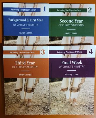 Retracing the Steps of Christ -SET of all 4 Books