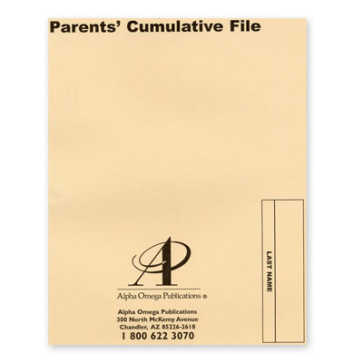 Lifepac Cumulative File (Kindergarten - 12th Grade)