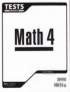 Math 4 Tests