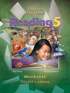 Reading 5 Worktext Teacher's Edition with Answers 2nd Edition