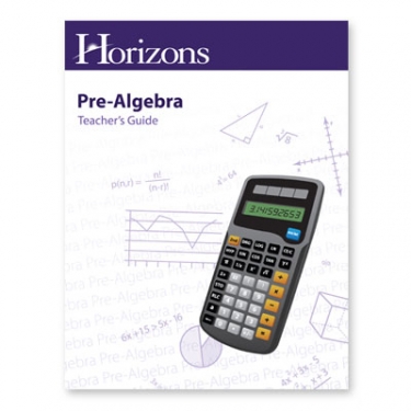Horizons Pre-Algebra Teacher's Guide (7th Grade)