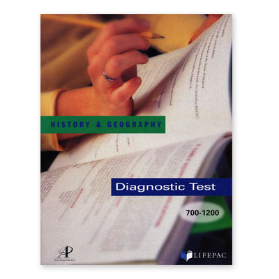 Lifepac Diagnostic Test History Grd 7-12