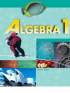 Algebra 1 Student Text 2nd Edition (Copyright Update) 9th Grade